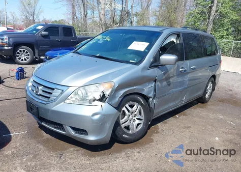 2008 Honda Odyssey Ex-L из США, поврежденный, VIN 5FNRL38618B034776